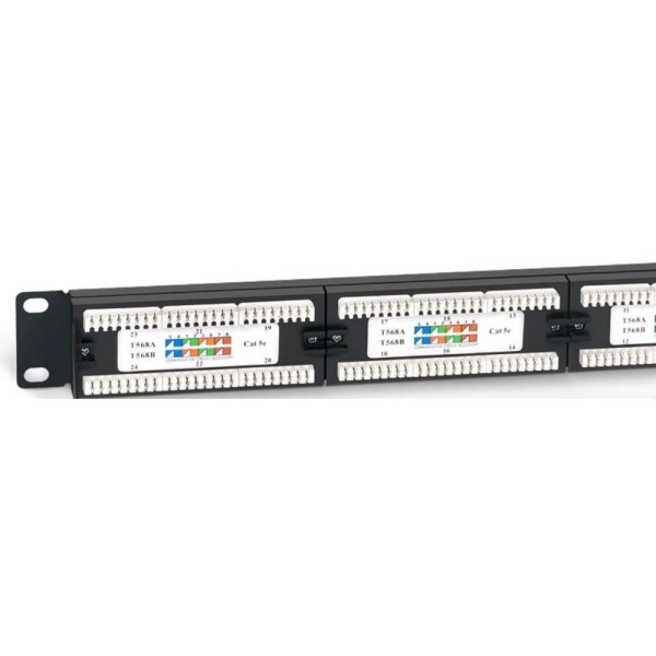 Патч-панель Hypernet 24-порти UTP кат. 5Е 19