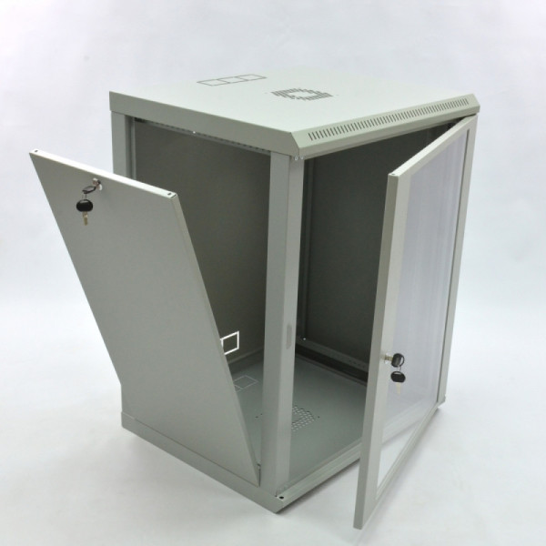 Шафа серверна CMS 15U 600 x 500 x 773 UA-MGSWL155G для мережевого обладнання
