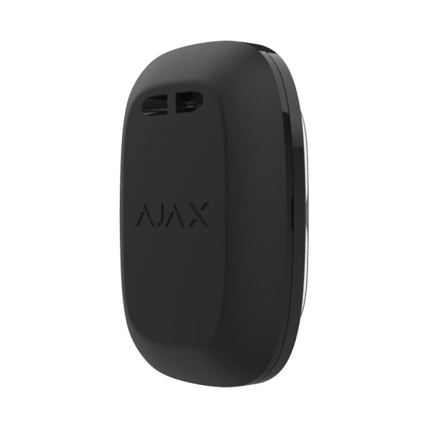 Бездротова екстрена кнопка Ajax DoubleButton (8EU) ASP black з захистом від випадкових натискань