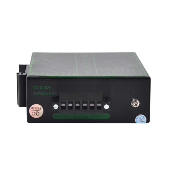Медіаконвертор FoxGate ECi-SFP1000-FE/GE-POE індустріальний з POE