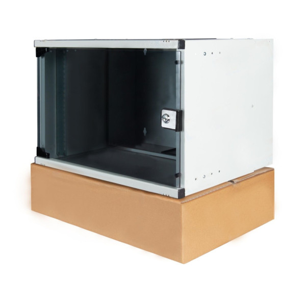 Шафа серверна Hypernet 7U 540 x 400 WMNC-40-7U-SOHO-FLAT для мережевого обладнання