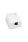 Розетка комп'ютерна 1-портова RJ45 UTP cat.6e Hypernet MB-UTP6-1 зовнішня накладна