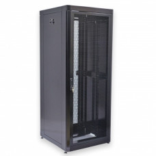 Шафа серверна CMS 42U 800 х 865 UA-MGSE4288PB з перфорованими дверима для мережевого обладнання