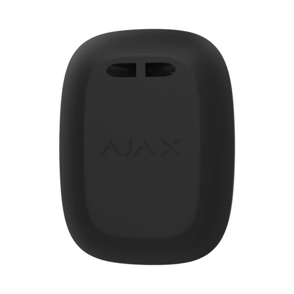 Бездротова екстрена кнопка Ajax DoubleButton (8EU) ASP black з захистом від випадкових натискань