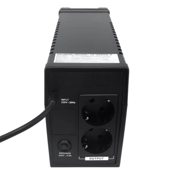 Джерело безперебійного живлення LogicPower LP 650VA-P 650ВА / 390Вт лінійно-інтерактивне
