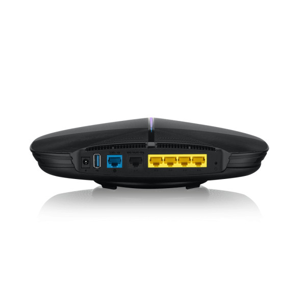 Бездротовий маршрутизатор ZYXEL ARMOR G5 AX6000, 1x2.5GE WAN, 1x10G LAN, 4xGE LAN, WiFi6, 1xUSB3.0, 1xUSB2.0, 13 антен (NBG7815-EU0102F)