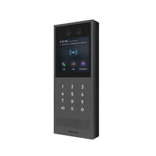 Багатоабонентна панель виклику Akuvox X912S з розпізнаванням обличчя, NFC та Bluetooth