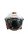 Мотошолом відкритий Beon B-108A ABS 203 SHINY CREAM/ORANGE (глянець кремовий/помаранчевий), розмір L