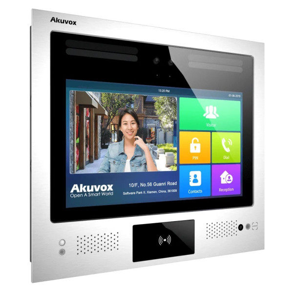 Багатоабонентна панель виклику Akuvox X916S на Android (розпізнавання обличчя)