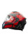 Мотошолом інтеграл Nitro N560 Podium GUN/RED/BLACK (сірий, червоний, чорний), розмір L