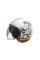Мотошолом відкритий Beon B-108A ABS 203 SHINY CREAM/ORANGE (глянець кремовий/помаранчевий), розмір XXL