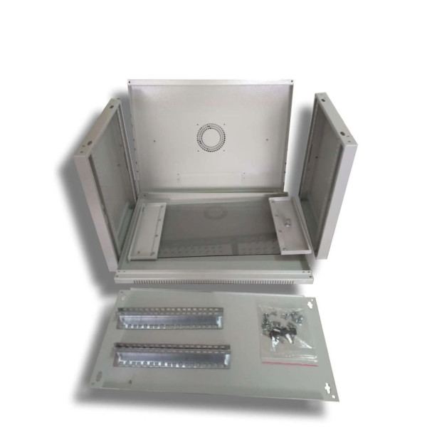 Шафа серверна Hypernet 6U 600 x 350 WMNC-35-6U-FLAT для мережевого обладнання