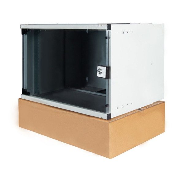 Шафа серверна Hypernet 12U 540 x 400 WMNC-40-12U-SOHO-FLAT для мережевого обладнання