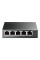 PoE-комутатор TP-Link EasySmart TL-SG105PE гігабітний 5-портовий з 4 PoE+ портами керований