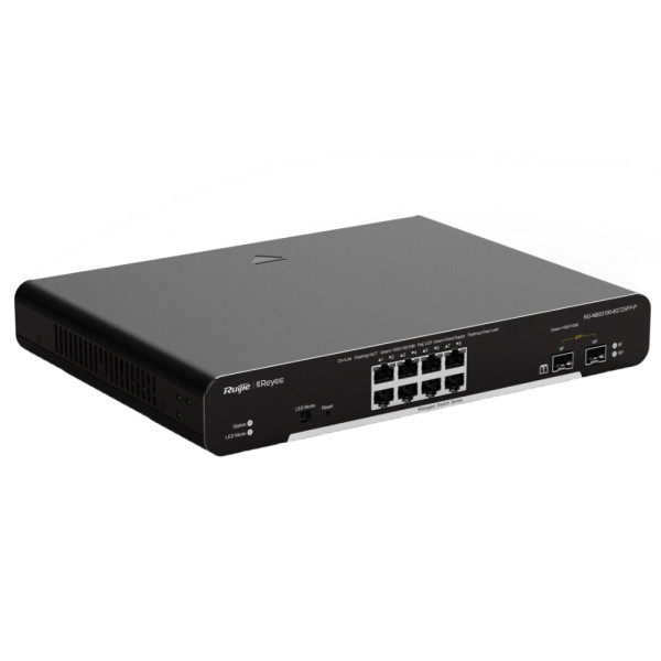 PoE-комутатор Ruijie Reyee RG-NBS3100-8GT2SFP-P керований 10-портовий