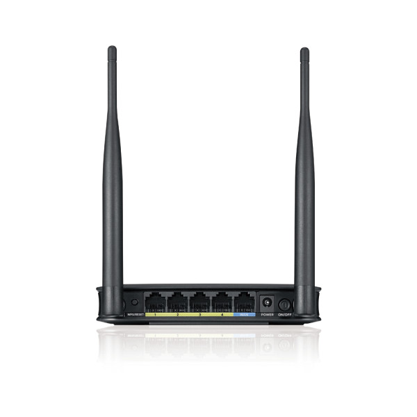 Бездротовий маршрутизатор ZYXEL NBG-418N v2 N300, 1xFE WAN, 4xFE LAN, Router/AP/RE, 2 антени (NBG-418NV2-EU0101F)