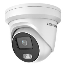 IP-відеокамера 2 Мп Hikvision DS-2CD2327G2-LU (4 мм) ColorVu з вбудованим мікрофоном для системи відеонагляду