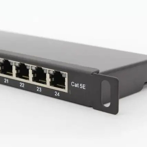 Патч-панель Hypernet 24 порти FTP 0.5U кат. 6е 19