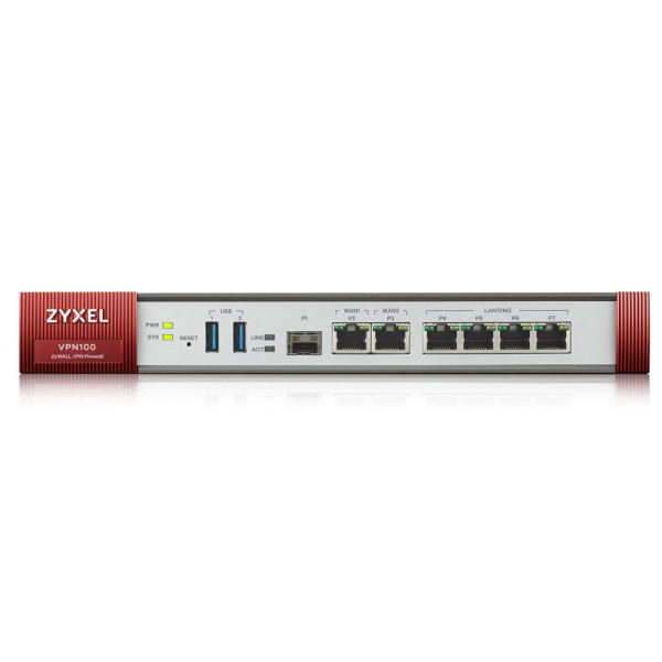 Міжмережевий екран ZyXEL ZyWALL VPN100 (VPN100-EU0101F)