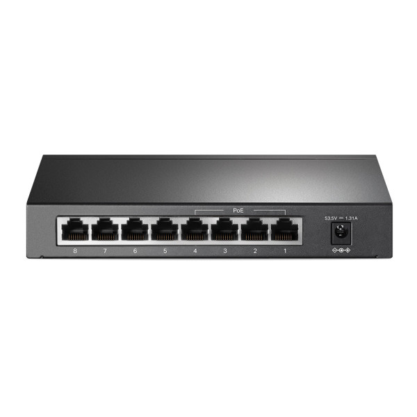 PoE-комутатор TP-Link TL-SG1008P 8-портовий гігабітний з 4 PoE+ портами некерований