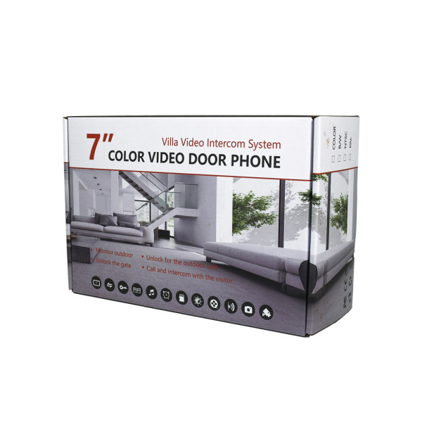 Комплект відеодомофону JT201HD Kit: Wi-Fi відеодомофон 7