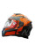 Мотошолом інтеграл Nitro N560 Podium ORANGE/GUN/BLACK (помаранчевий, сірий, чорний), розмір XL