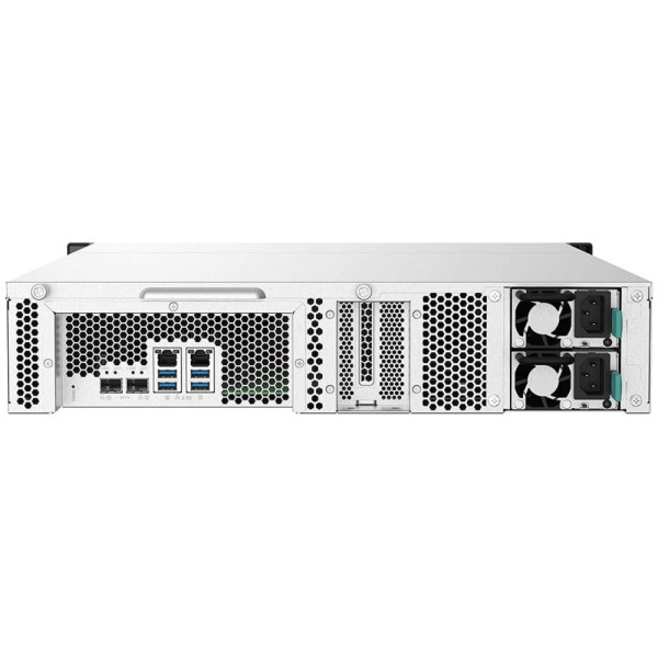 Система зберігання даних QNAP TS-832PXU-RP-4G з 8 відсіками для дисків, 4GB RAM, стійкове виконання 2U