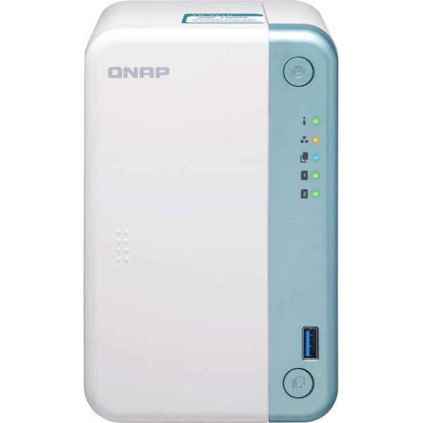 Система зберігання даних QNAP TS-251D-4G з 2 відсіками для дисків, 4GB RAM, настільне виконання