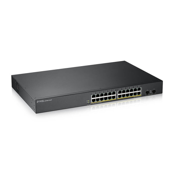 Смарт-керований комутатор на 24 порти з PoE ZyXEL GS1900-24HPv2 (GS190024HPV2-EU0101F)
