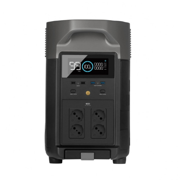 Комплект EcoFlow DELTA Pro + 400W Solar Panel зарядна станція та сонячна панель