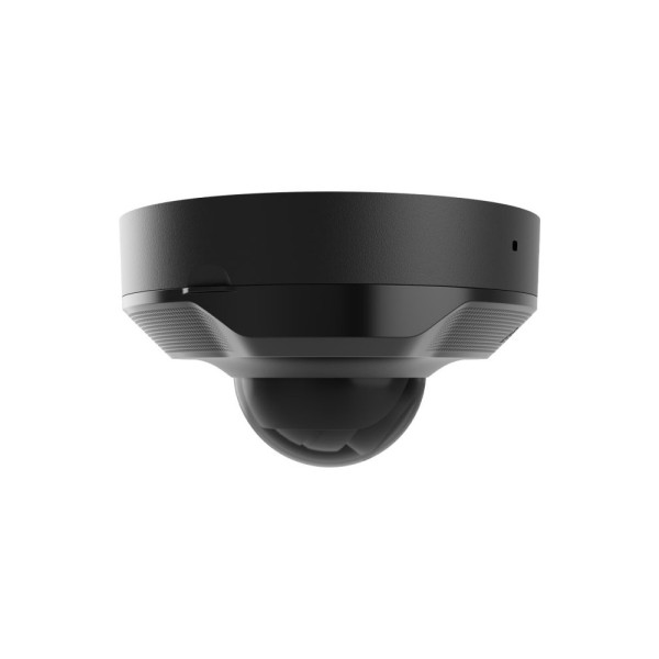 IP-відеокамера Ajax DomeCam Mini (5 Мп/2.8 мм) black, дротова з роздільною здатністю 5 Мп і кутом огляду до 110°