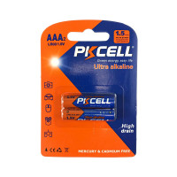 Батарейка PKCELL Ultra Alkaline AAA LR03 1.5V, 2шт./блістер