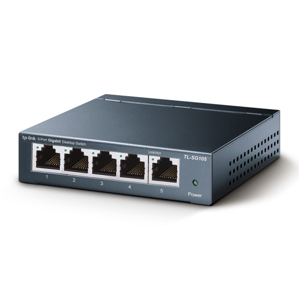 Комутатор TP-Link TL-SG105 5-портовий некерований