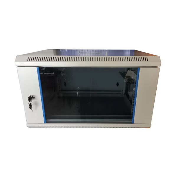 Шафа серверна Hypernet 12U 600 x 450 WMNC-12U-FLAT настінна для мережевого обладнання