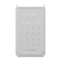 Клавіатура K-PAD8 (white)