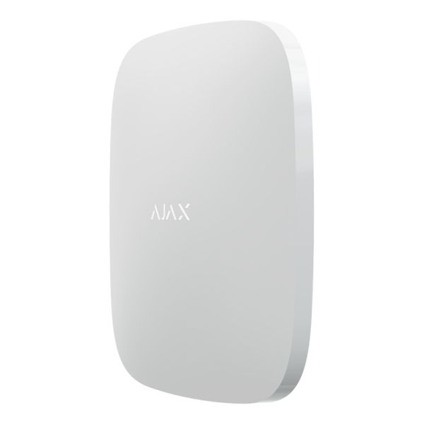 Інтелектуальна централь Ajax Hub Plus white з підтримкою 2 SIM-карт і Wi-Fi
