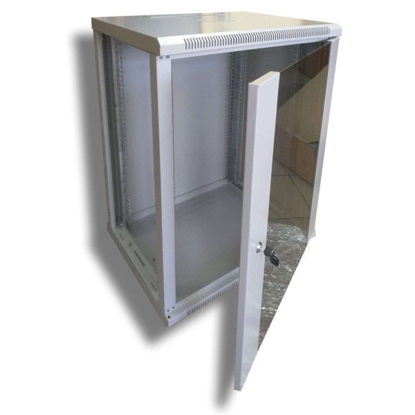 Шафа серверна Hypernet 15U 600 x 600 WMNC66-15U-FLAT для мережевого обладнання