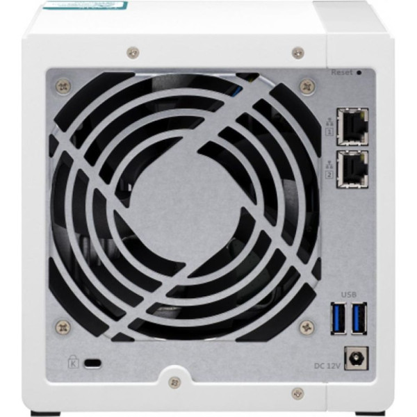 Система зберігання даних QNAP TS-431K з 4 відсіками для дисків, 1GB RAM, настільне виконання