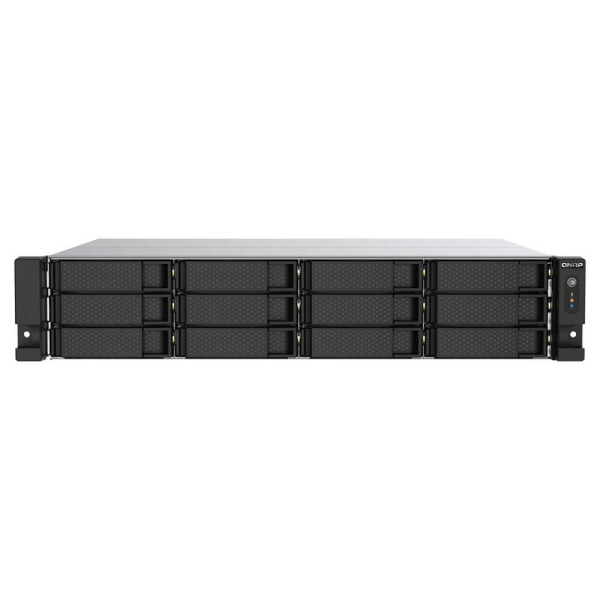 Система зберігання даних QNAP TS-1253DU-RP-4G з 12 відсіками для дисків, 4GB RAM, стійкове виконання 2U