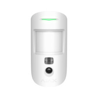 Бездротовий датчик руху Ajax MotionCam HDR (PhOD) Jeweller white з фотофіксацією за тривогою та за запитом