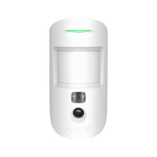 Бездротовий датчик руху Ajax MotionCam HDR (PhOD) Jeweller white з фотофіксацією за тривогою та за запитом