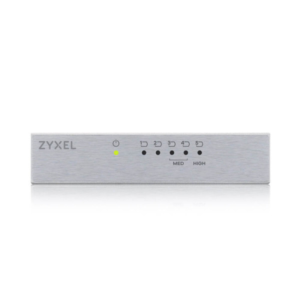 Комутатор на 5 портів ZyXEL GS-105B v3 (GS-105BV3-EU0101F) в металевому копусі