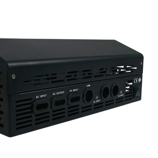 Комплект автономного резервного електроживлення: 3kVA Smart інвертор KSP-3000VA для сонячних панелей + АКБ LiFePO4 з Bluetooth Full Energy FEG-24100-1 25.6В 100А·год + Кабель інверторний 35 мм / 1 м / пара