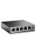 PoE-комутатор TP-Link TL-SG1005P 5-портовий з 4 PoE+ портами некерований