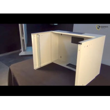 Шафа серверна Hypernet 7U 540 x 400 WMNC-40-7U-SOHO-FLAT для мережевого обладнання