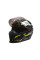 Мотошолом інтеграл Beon TECH SHINY BLACK/YELLOW (глянець чорний/жовтий) розмір L