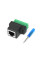 Конектор RJ45 під затискач (female)