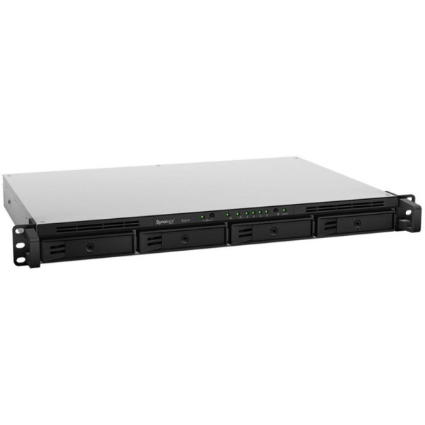 Система зберігання даних SYNOLOGY RS819 з 4 відсіками для дисків, 2GB RAM, стійкове виконання 1U