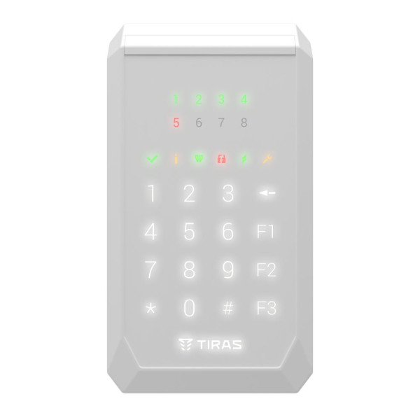 Клавіатура K-PAD8+ (white)