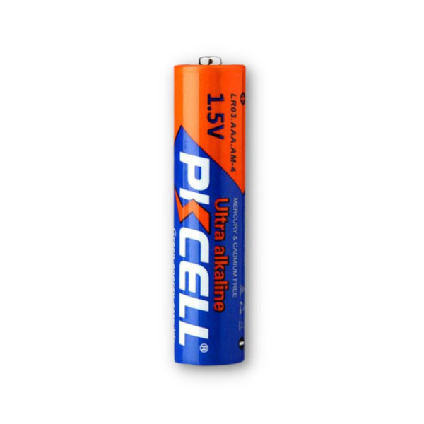 Батарейка PKCELL Ultra Alkaline AAA LR03 1.5V, 4шт./блістер